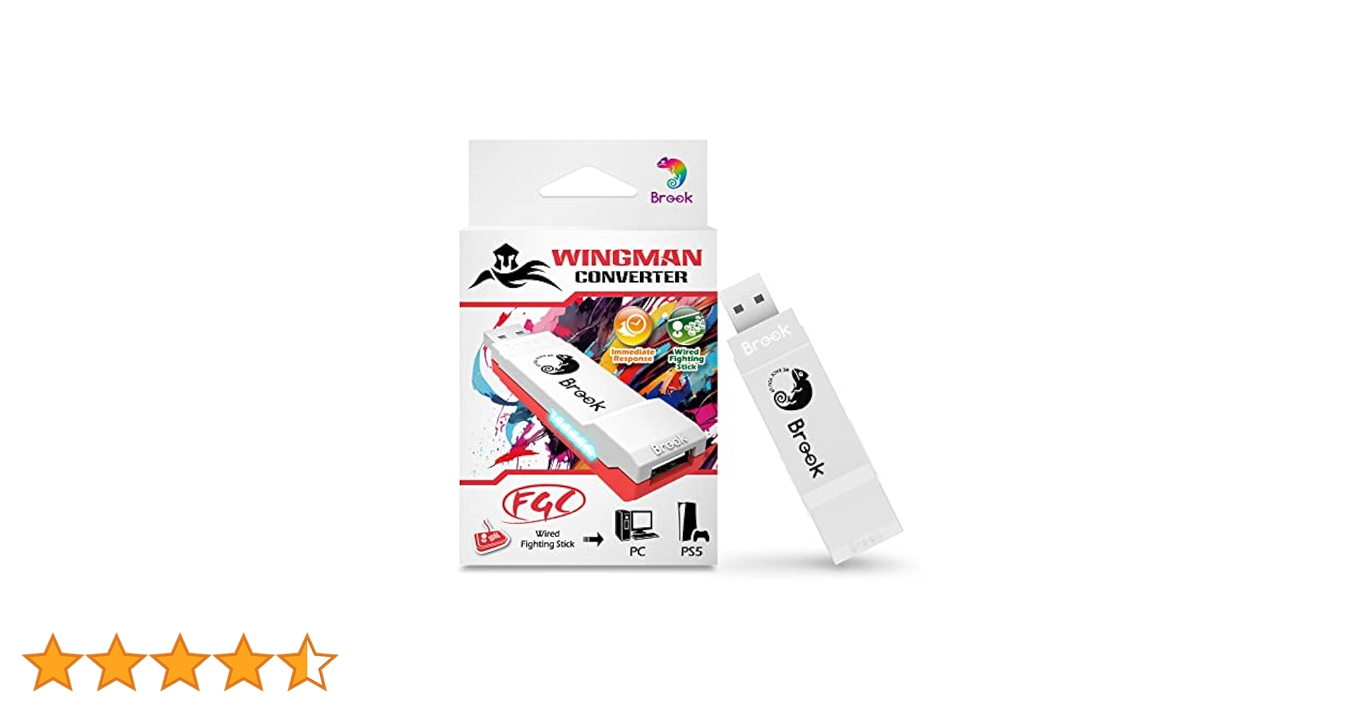DRM-JS WingmanFGC内蔵　他カスタム有 Amazon.co.jp: 2025年版 Brook Wingman FGC2 コンバーター PS5